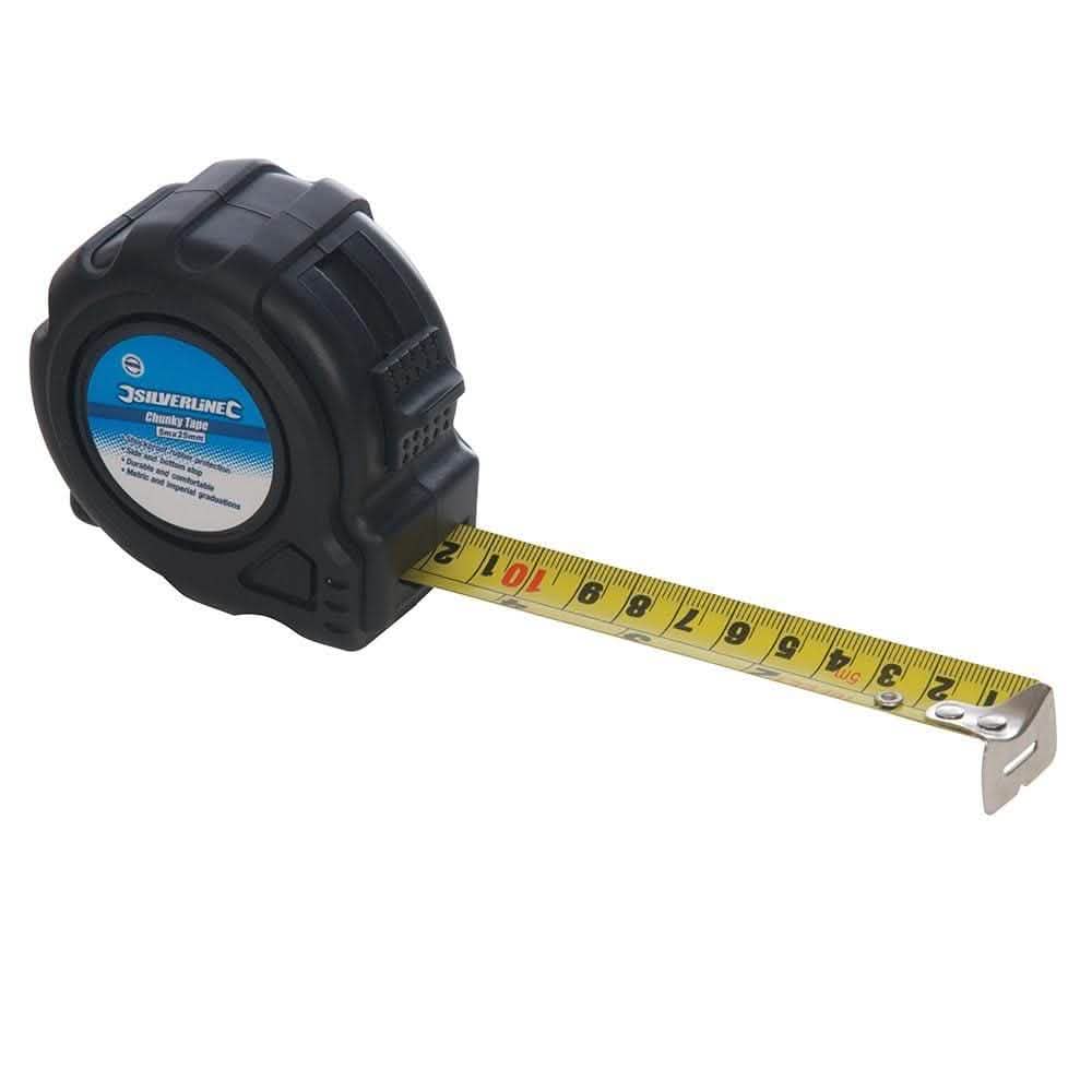 Silverline 5M X 25Mm Chunky Tape 250192