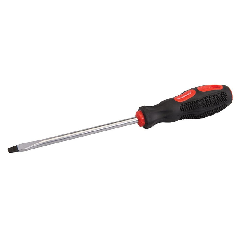 Silverline 6 X 100MM GENERAL PURPOSE SCREWDRIVER SLOTTED FLARED 242013