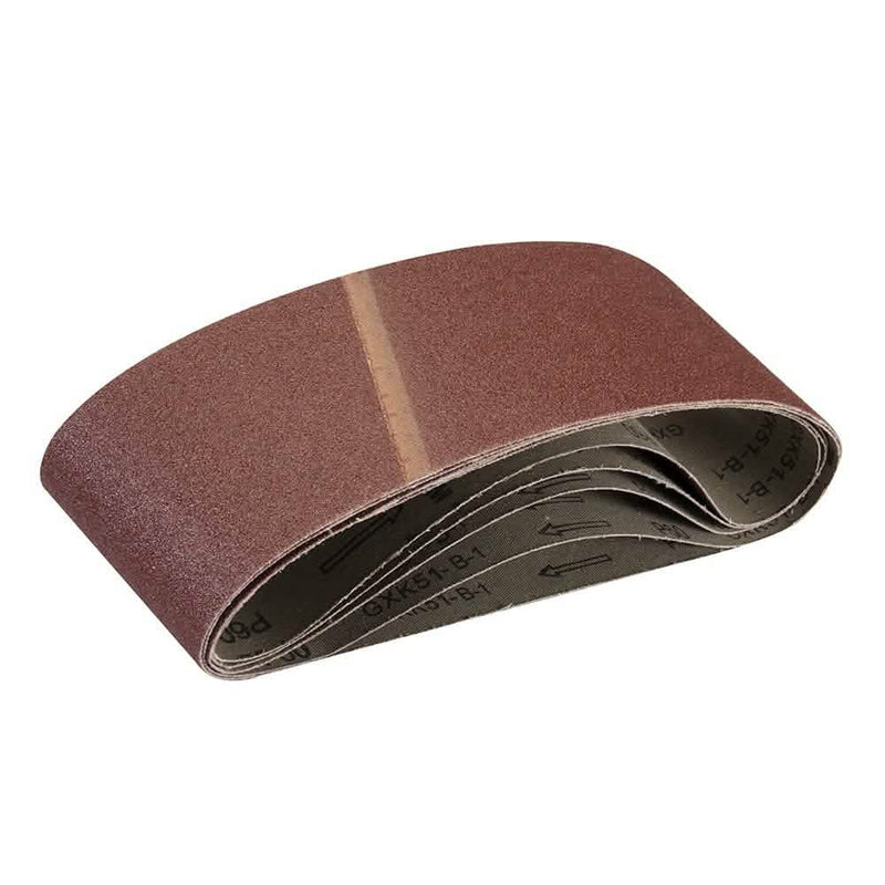 Silverline 60 GRIT SANDING BELTS 100 X 610MM 5PK 196070