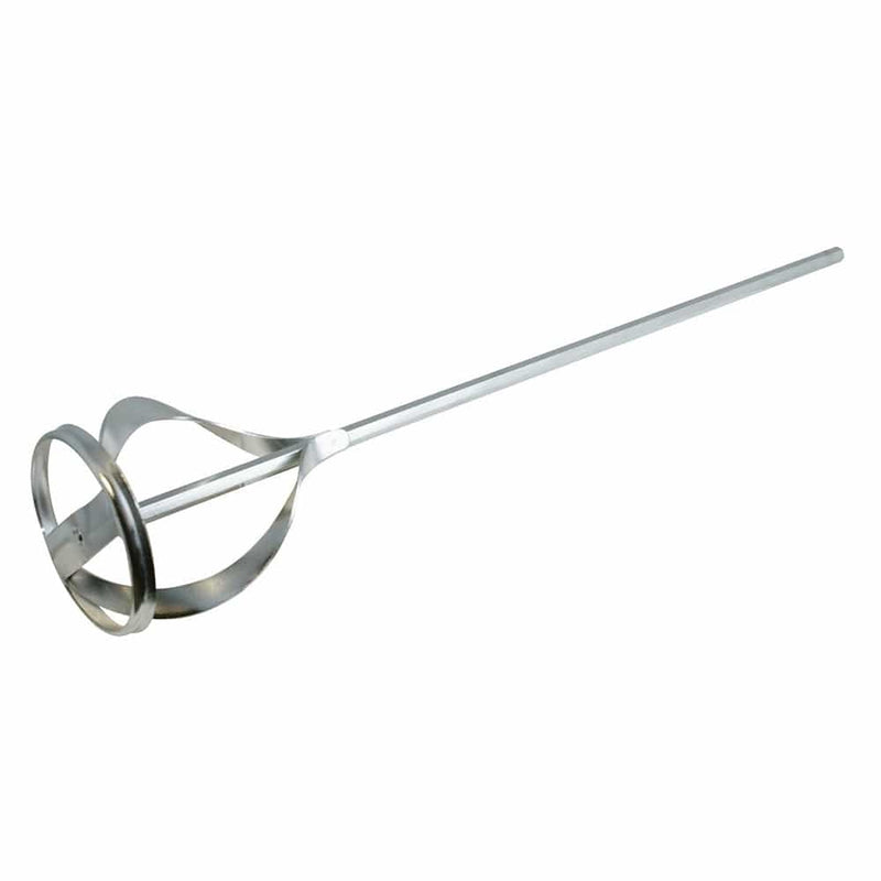 Silverline 60 X 430mm Mixing Paddle Zinc Plated 868687 Silverline