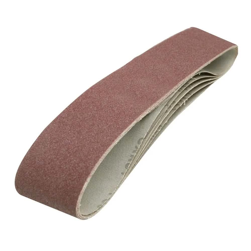 Silverline 80 GRIT SANDING BELTS 100 X 915MM 5PK 186813