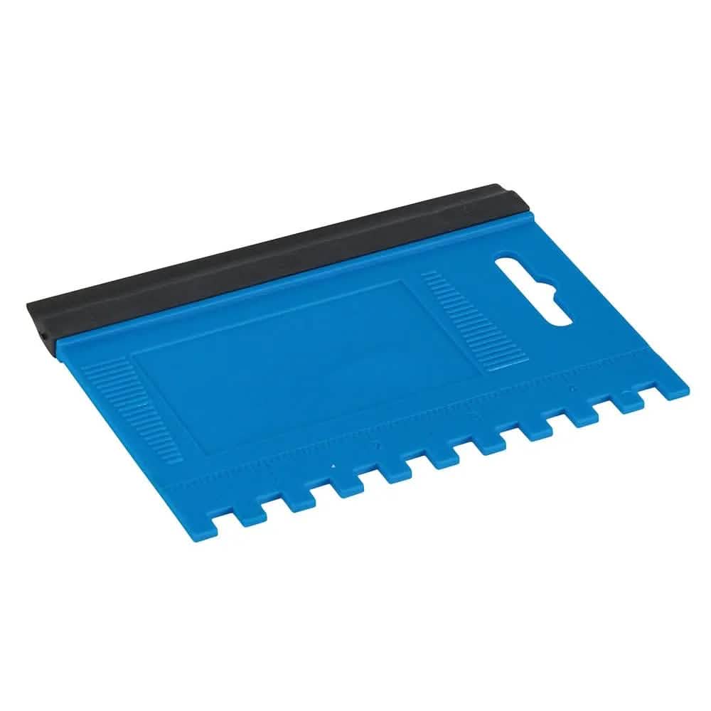 Silverline 90 X 10 X 130MM COMBINATION SPREADER 380251 FOR BUILDING ADHESIVE TROWELS