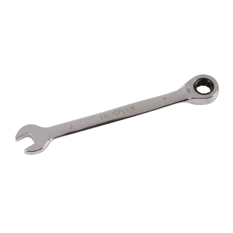 Silverline 9MM FIXED HEAD RATCHET SPANNER 868745