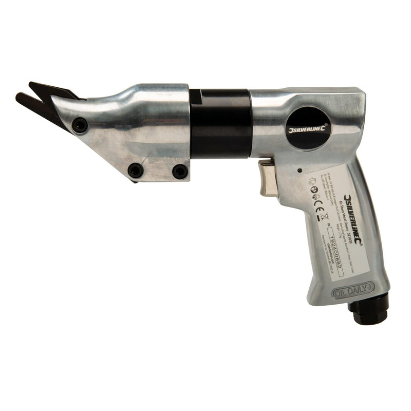 Silverline Air tools Silverline Pistol Grip Air Sheet Metal Shears Rotatable Blade Tin Snips 321030