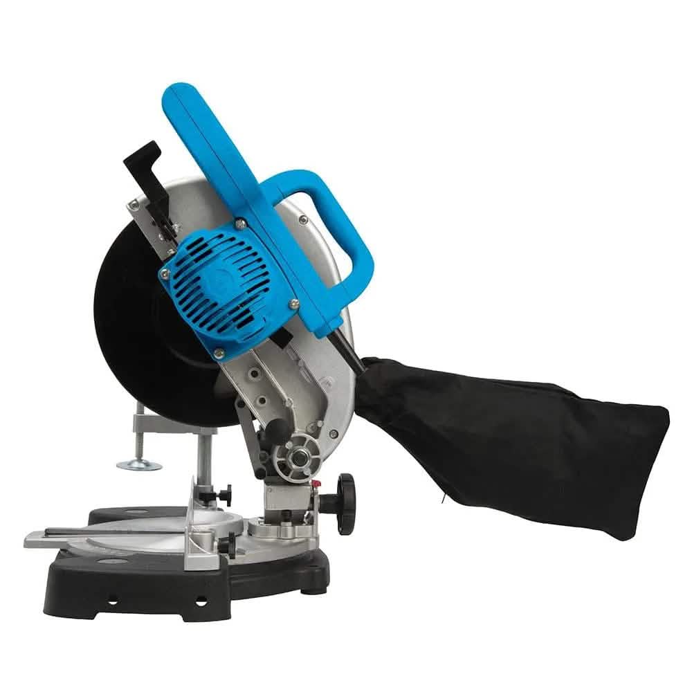 Silverline compound mitre saw Silverline 1400w Compound Mitre Cutting Saw C/W 210mm 24t Tct Blade 262705
