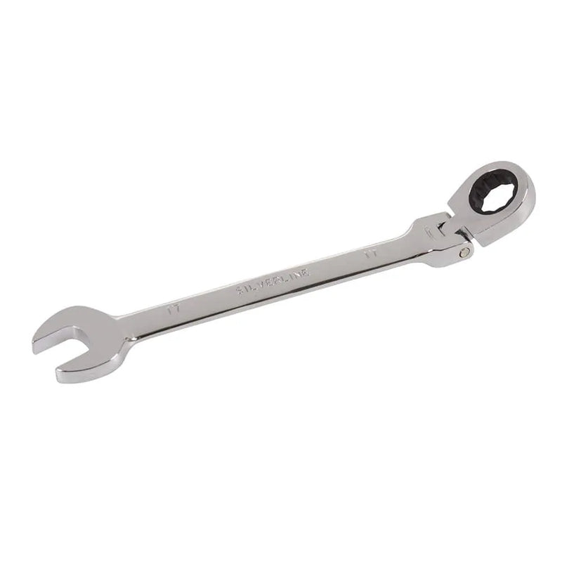 Silverline Flexible Head Ratchet Spanner 17mm Silverline 580470