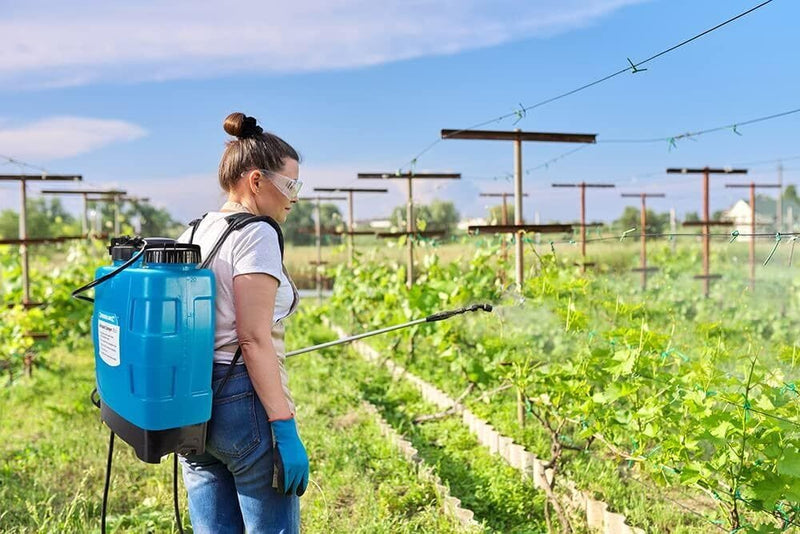 Silverline Garden Backpack Pressure Sprayer Garden Backpack Pressure Sprayer Silverline 633595 Lifetime Warranty (20 litre)