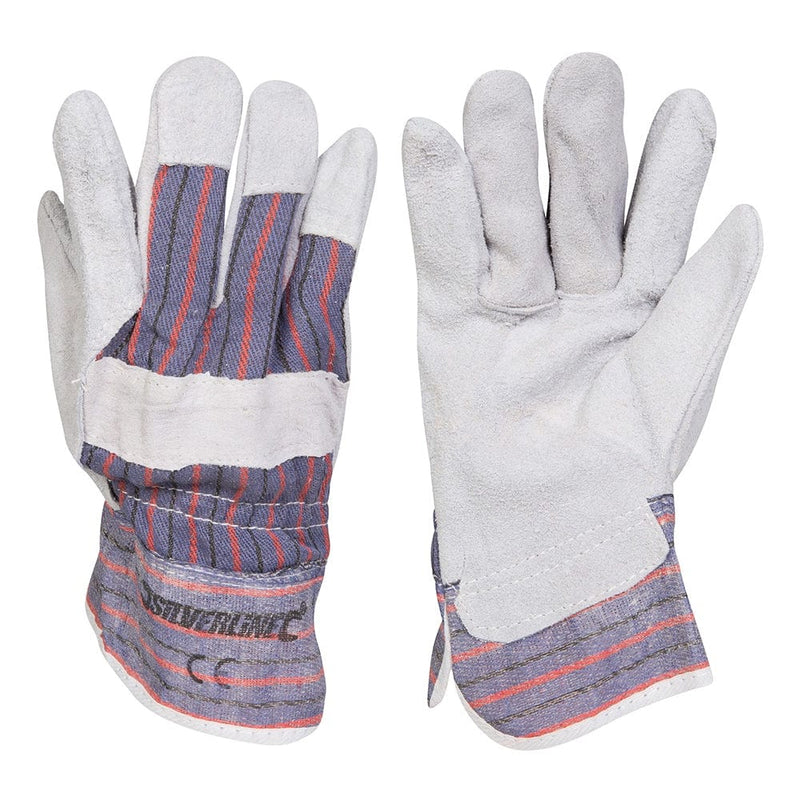 Silverline Gloves LARGE RIGGER GLOVES CONSTRUCTION HAND PROTECTION CB01 SAFETY WORKWEAR