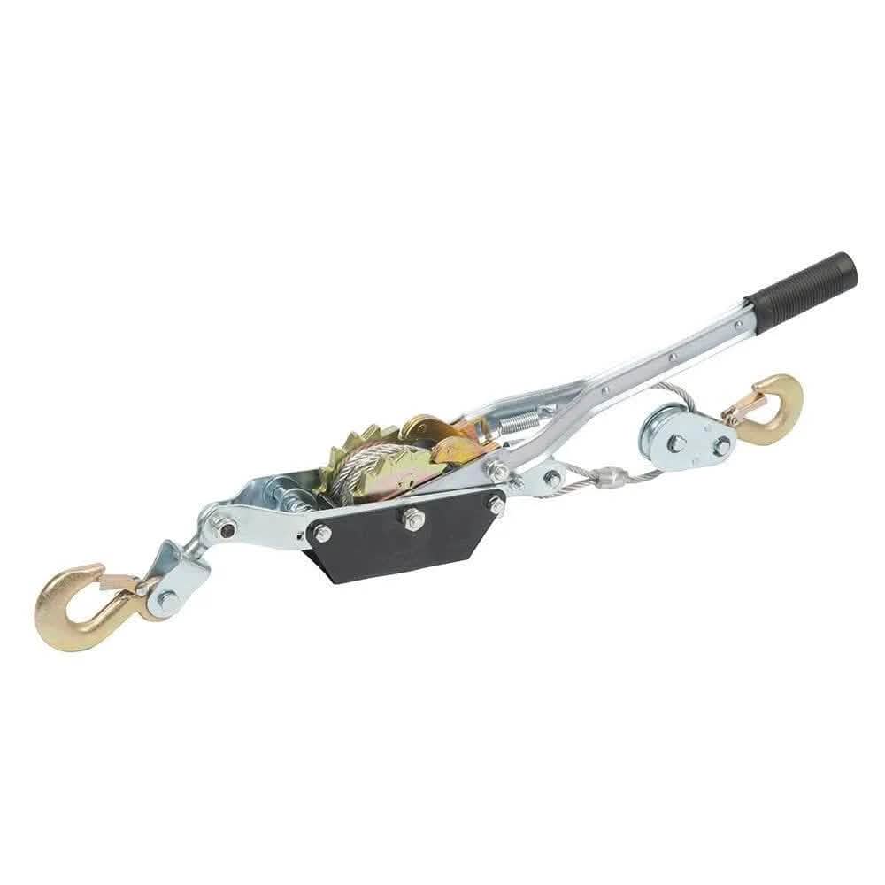 Silverline Hand Cable Puller Heavy Duty Fencing Winch Turfer Caravan Boat Trailer 2000kg