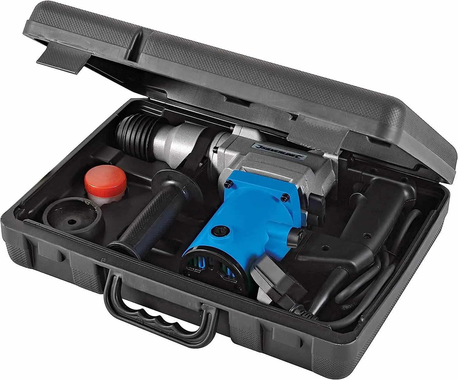 Silverline Handheld Power Drills 850w Diy 850w Sds Plus Hammer Drill 633821 Silverline