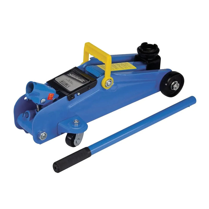 Silverline HYDRAULIC TROLLEY JACK 2 TONNE 633935