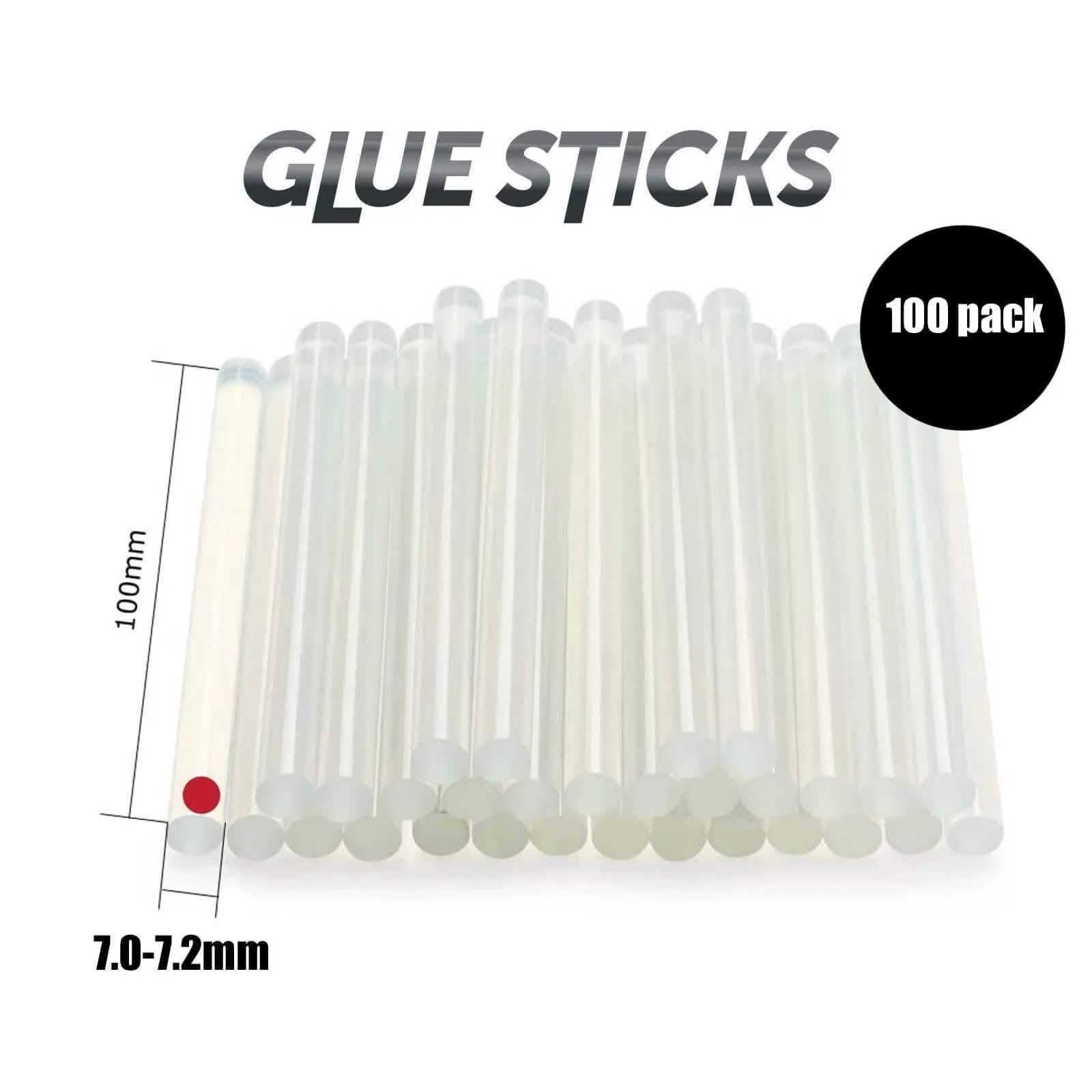 Silverline-Mega glue sticks Glue Sticks - 100 Pack - 7.2mm X 100mm Silverline 652076