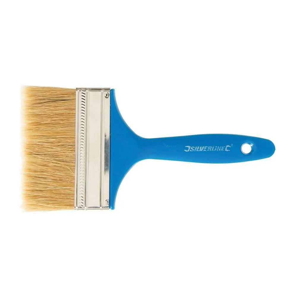Silverline-Mega Paint Brushes 4" Paint Brush 100mm Disposable Silverline 606675