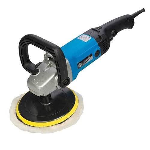 Silverline SILVERLINE 1200W 180mm SANDER BUFFER & POLISHER + 8PC SANDING & POLISHING KIT