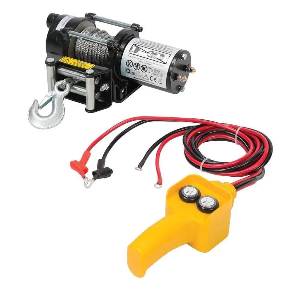 Silverline Silverline 2000LB DIY 12V Electric Winch 748850