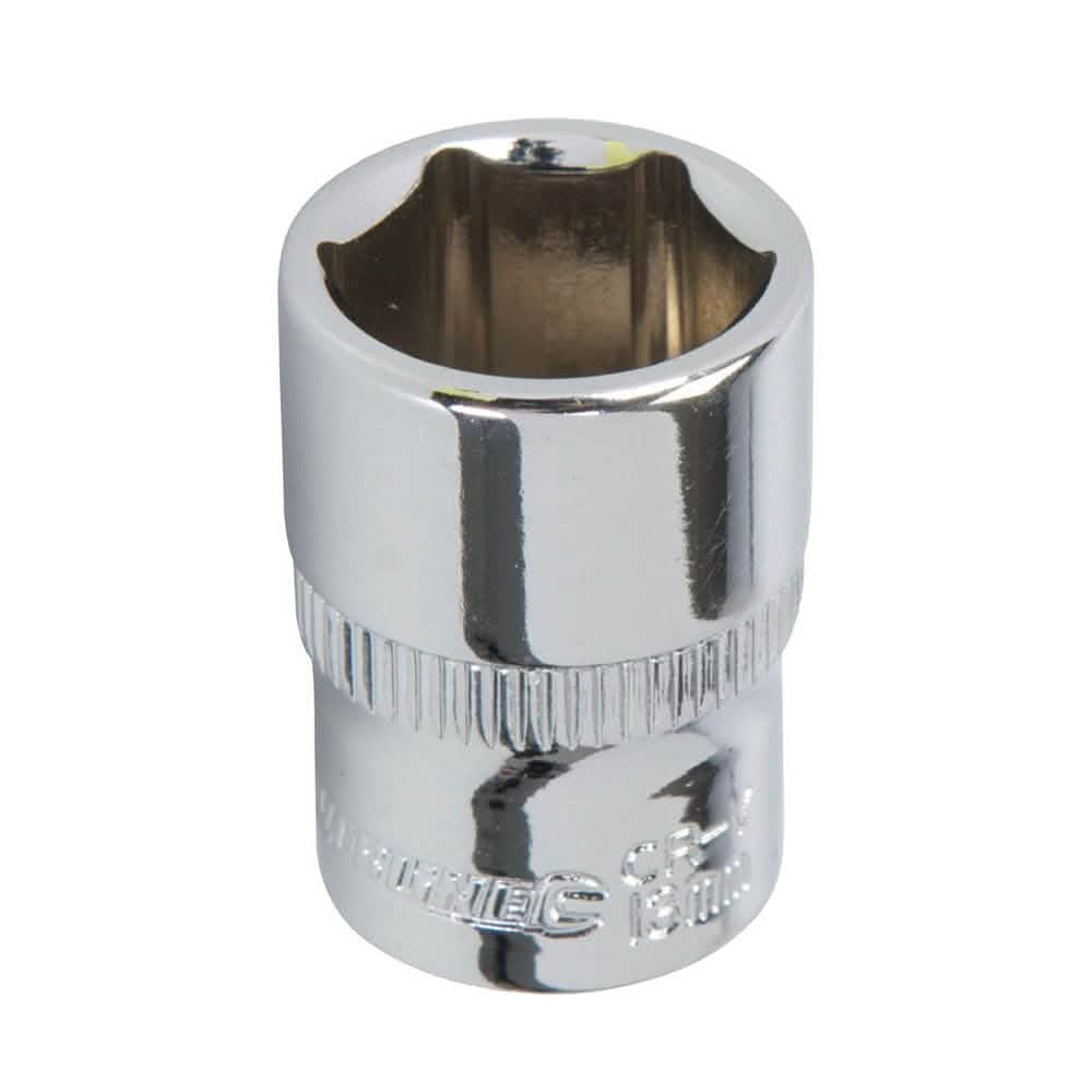Silverline SILVERLINE 568947 1/4" DRIVE CRV 13MM METRIC 6 POINT SOCKET - LIFETIME WARRANTY