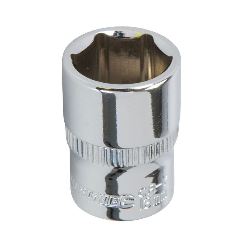 Silverline SILVERLINE 568947 1/4" DRIVE CRV 13MM METRIC 6 POINT SOCKET - LIFETIME WARRANTY