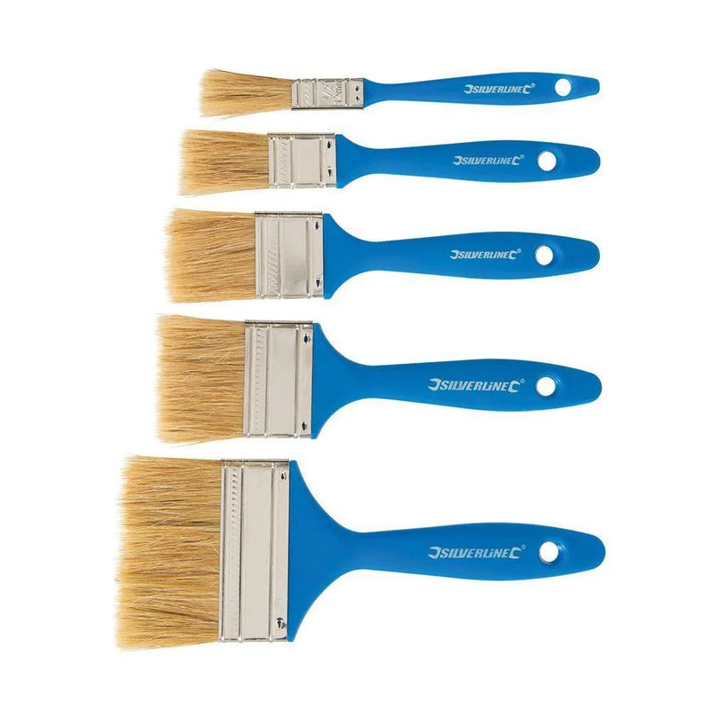 Silverline SILVERLINE 5PC DISPOSABLE PAINT BRUSH SET 314733