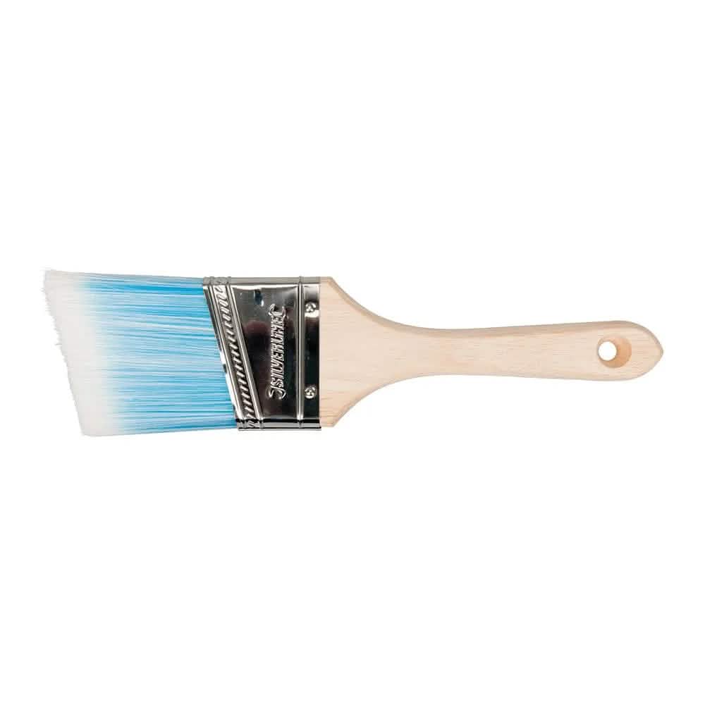 Silverline SILVERLINE 65mm (2-1/2") SYNTHETIC CUTTING-IN PAINT BRUSH WOODEN HANDLE 539647
