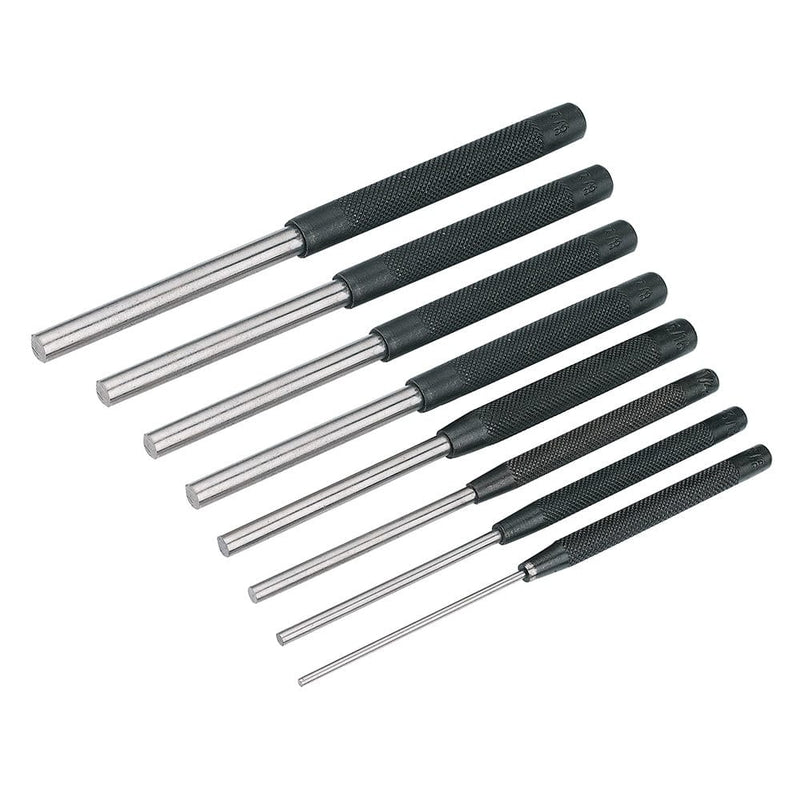 Silverline Silverline 8Pce Pin Punch Set 2.4Mm - 9.5Mm Hardened & Tempered Steel Pc12