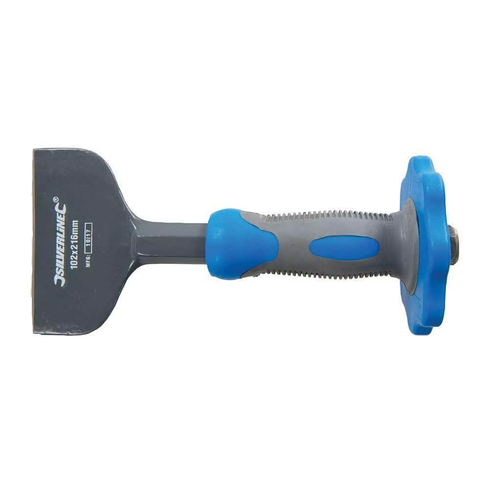 Silverline SILVERLINE BOLSTER CHISEL WITH GUARD 100 X 216MM 624241
