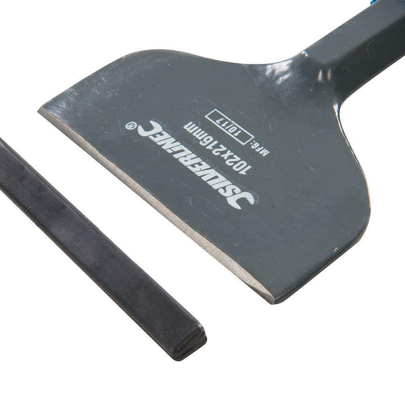 Silverline SILVERLINE BOLSTER CHISEL WITH GUARD 100 X 216MM 624241