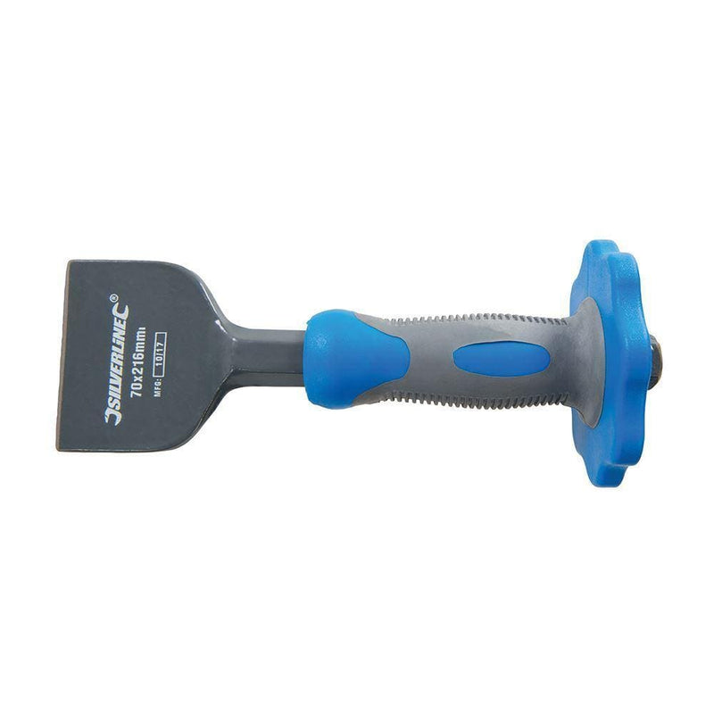 Silverline SILVERLINE BOLSTER CHISEL WITH GUARD 70 X 216MM 781710