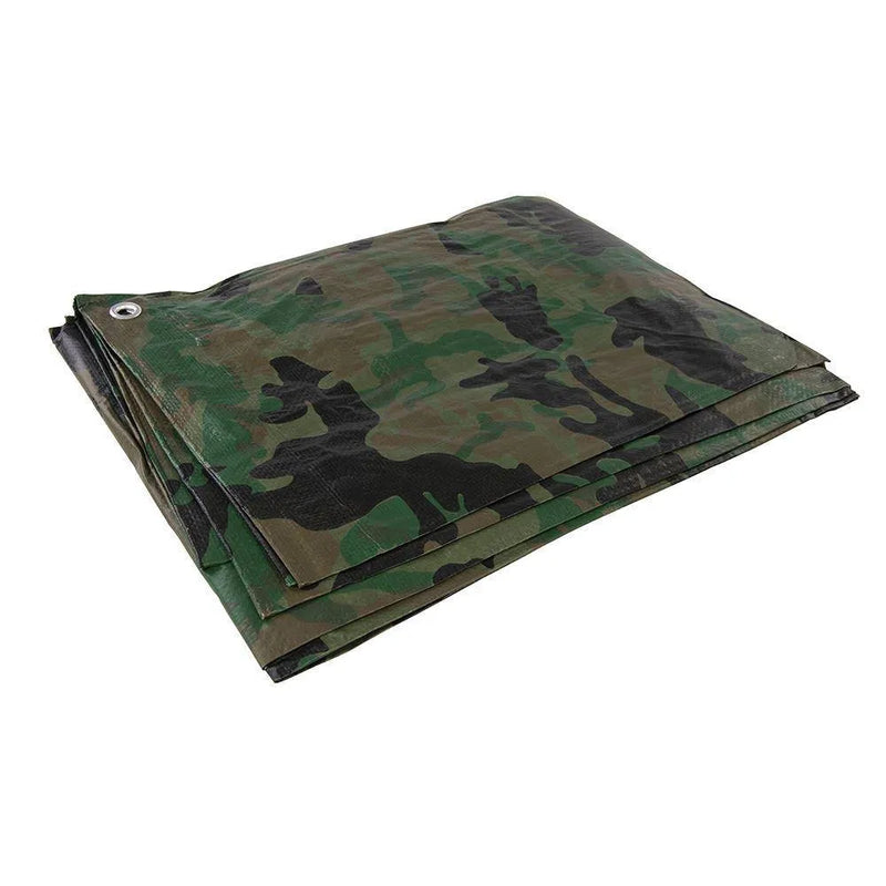 Silverline Silverline Camouflage Tarpaulin 2.4 X 3M 488443