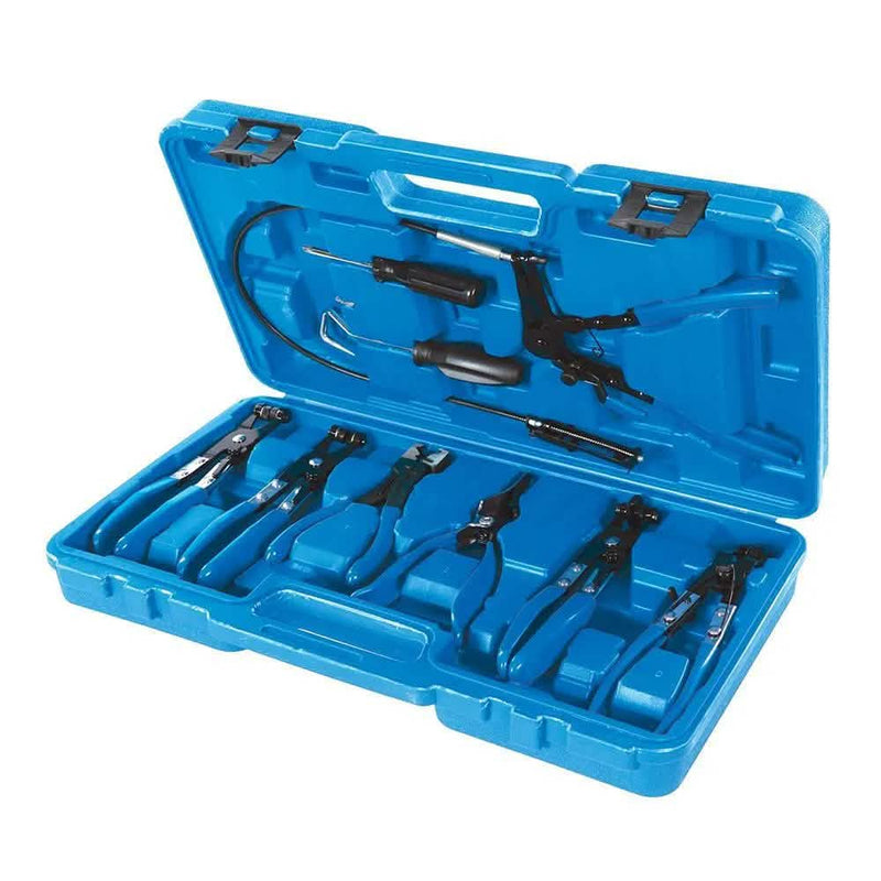 Silverline SILVERLINE HOSE CLIP REMOVAL TOOL SET 9PCE 18 - 54MM 984748