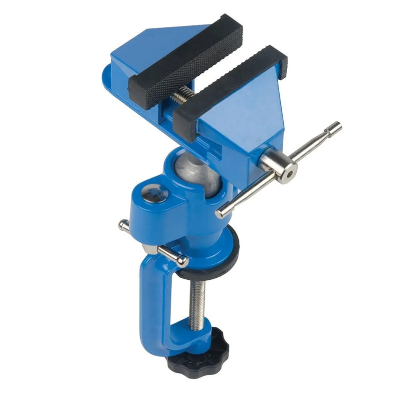 Silverline SILVERLINE MULTI ANGLE VICE SWIVELS 360° ANGLES 45° 70MM CRAFT RUBBER JAWS VC17