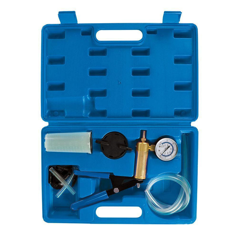 Silverline SILVERLINE VACUUM TESTER & BRAKE BLEEDING KIT 16PCE 16PCE 734801