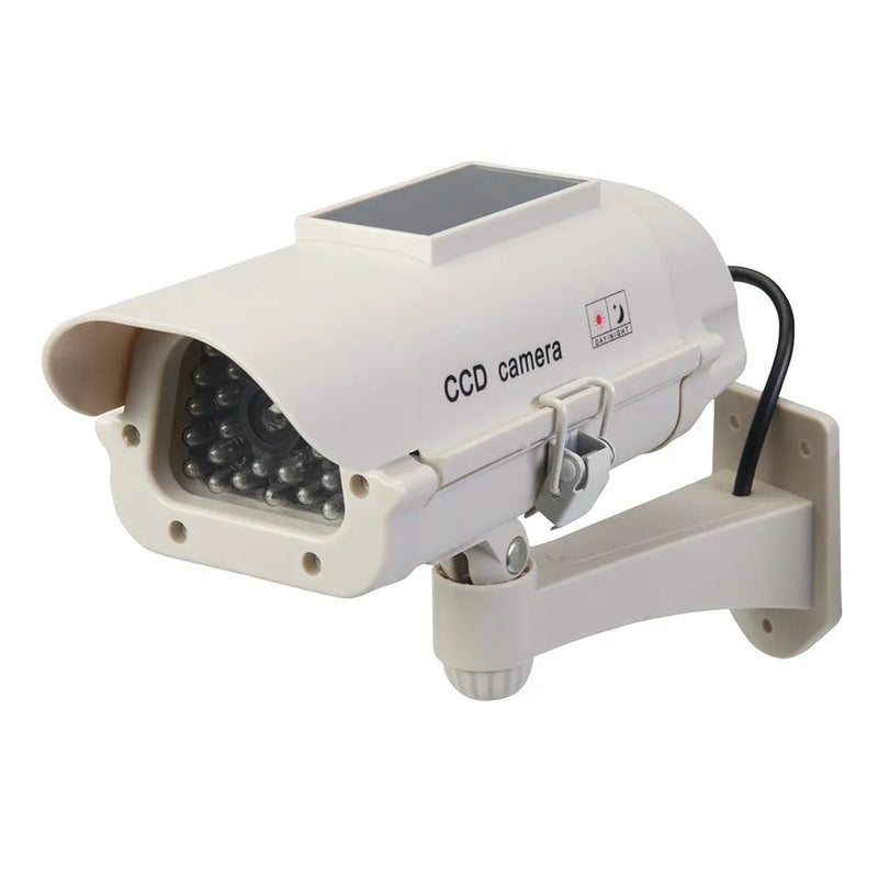 Silverline SOLAR-POWERED SOLAR-POWERED DUMMY CCTV CAMERA WITH LED 614458