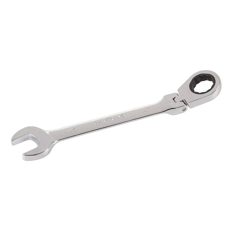 Silverline Spanners 24MM FLEXIBLE HEAD RATCHET SPANNER 228556