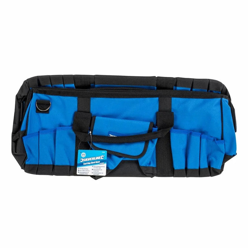 Silverline Toolbag 600 X 280 X 260Mm Tool Bag Hard Base 263598