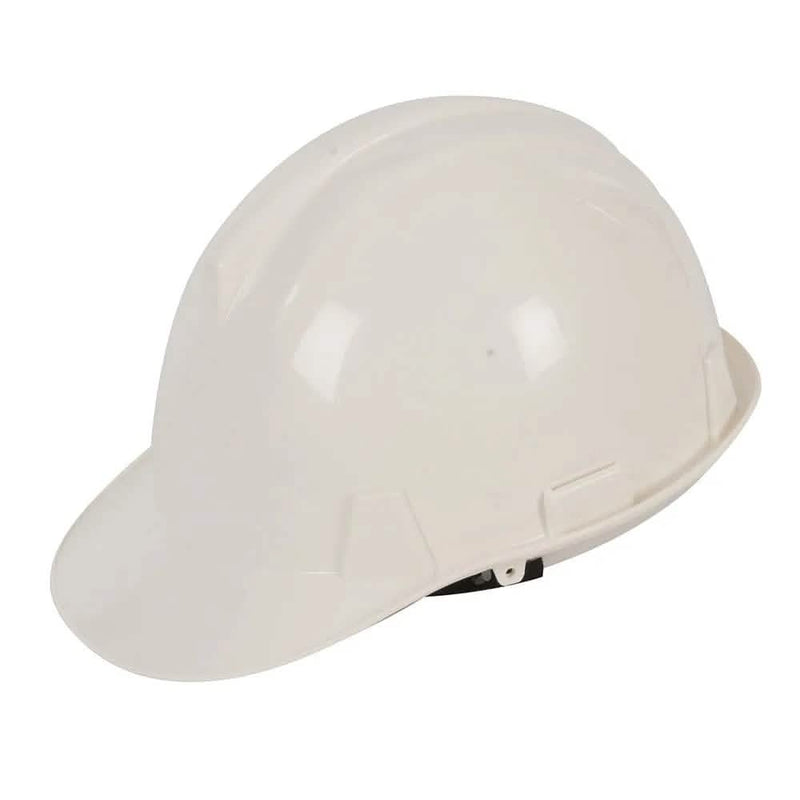 Silverline White Safety Hard Hat 868532