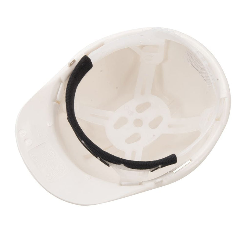 Silverline White Safety Hard Hat 868532