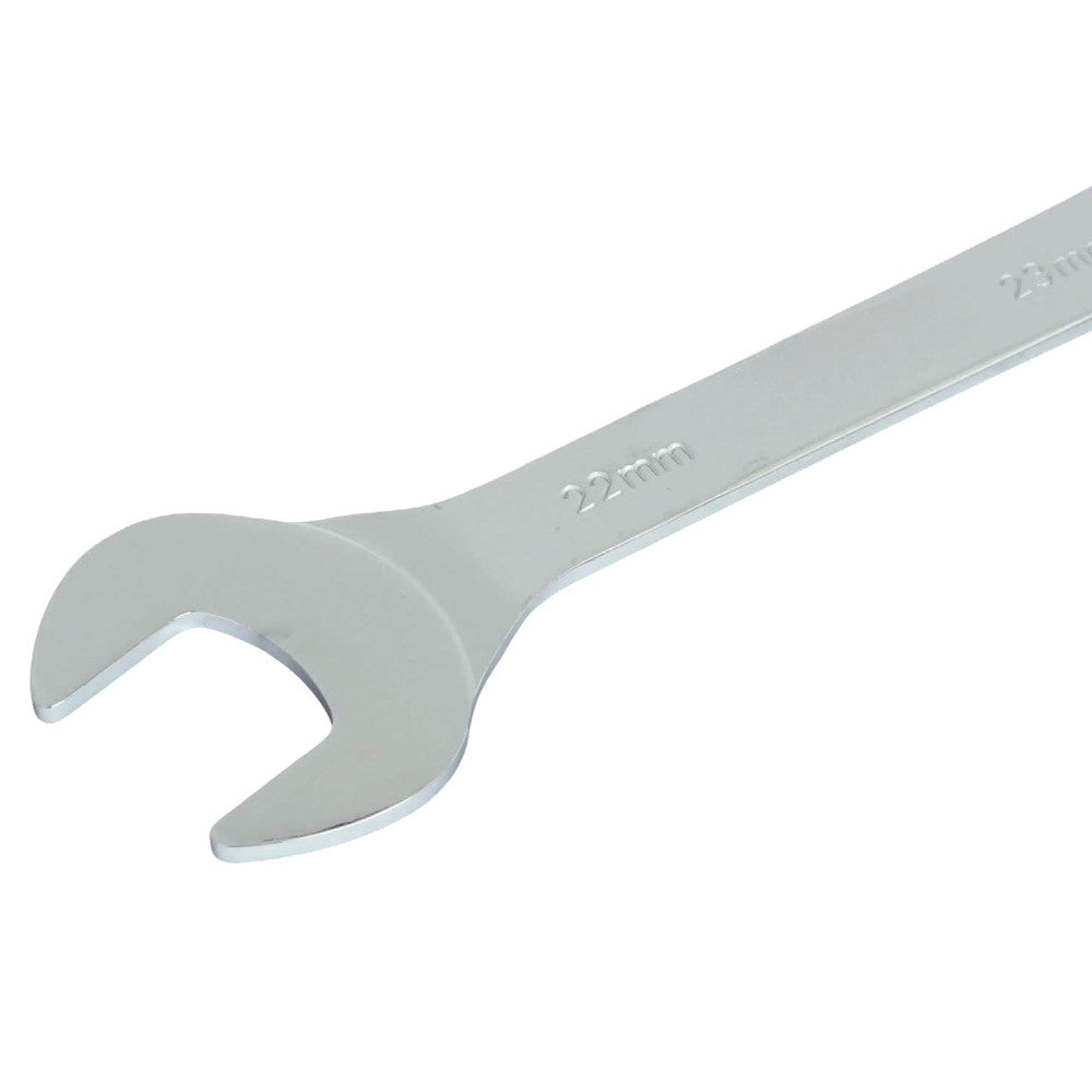 Extra Flat Spanner Set Double Open Ended 6mm-23mm Metric Wrenches -7PC