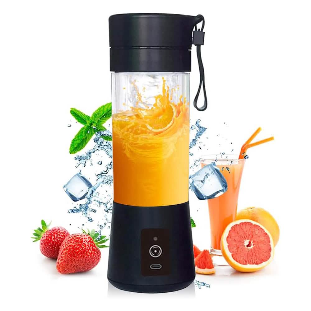 Portable Blender USB Rechargeable Juicer Fruit Smoothie Protein Shake Maker