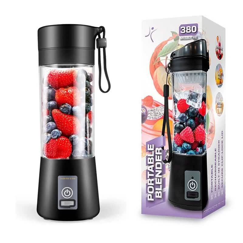 Portable Blender USB Rechargeable Juicer Fruit Smoothie Protein Shake Maker