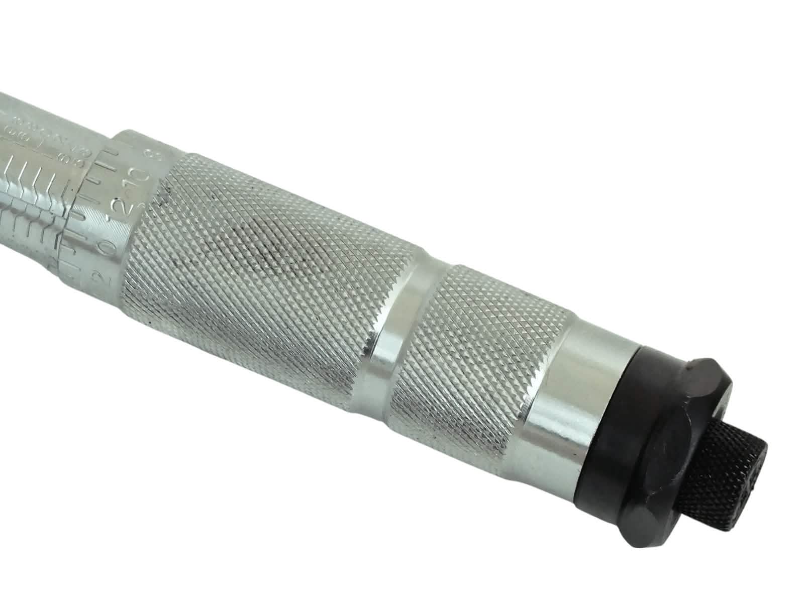 1/2" Dr. Torque Wrench Ratchet Action Micrometer Adjustment 42-210Nm | Calibration Certificate and Case