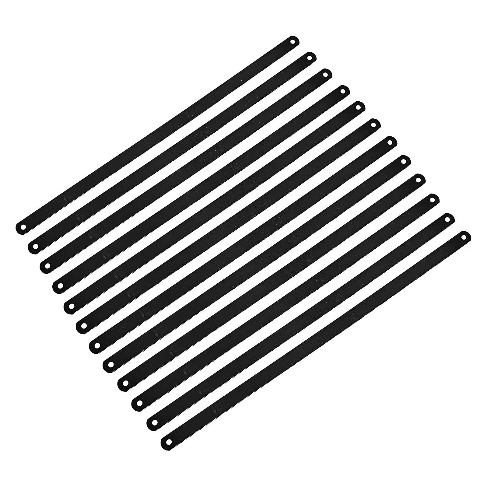 Heavy Duty  300mm Hacksaw + 15 x Carbon Steel Blades | 12" Hand Saw with Soft Grip Handles