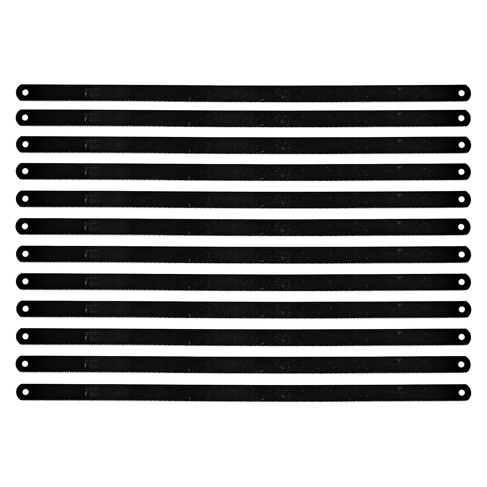 Heavy Duty  300mm Hacksaw + 15 x Carbon Steel Blades | 12" Hand Saw with Soft Grip Handles