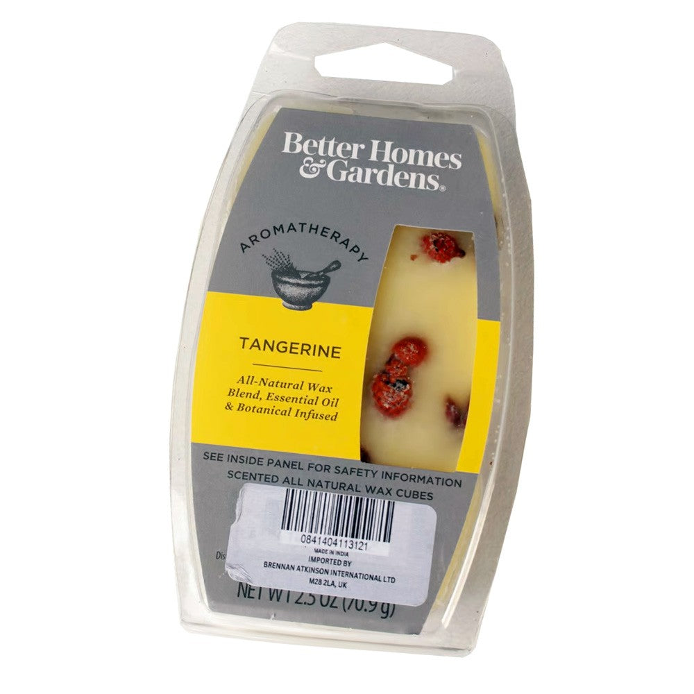 Electric Aroma Lamp Scented Wax Warmer & Oil Burner Fragrance Diffuser plus Tangerine Wax Melts