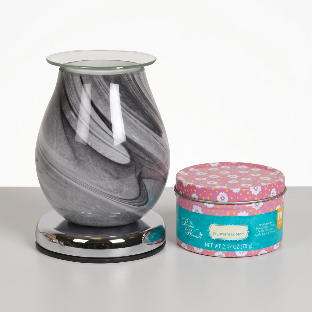 AR1450-TT electric wax warmer with wax-melt tin, view 1