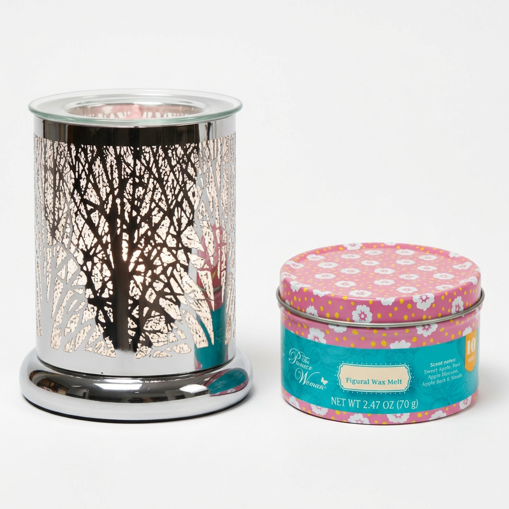 AR1511-TT electric wax warmer with wax-melt tin, view 1