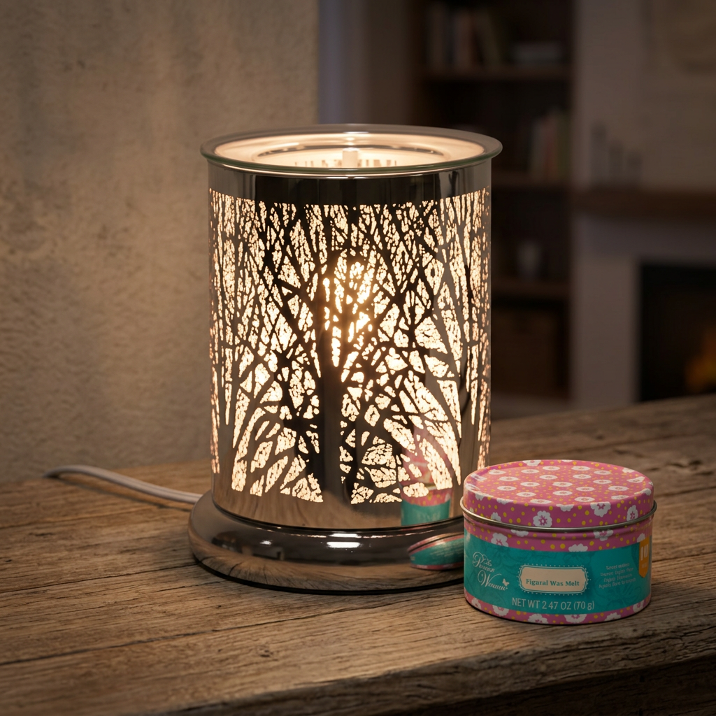 AR1511-TT electric wax warmer with wax-melt tin, view 12