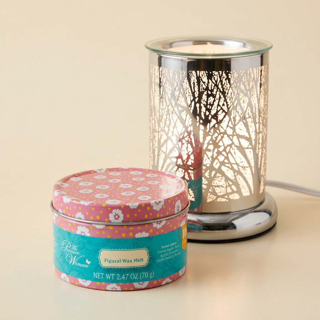AR1511-TT electric wax warmer with wax-melt tin, view 9