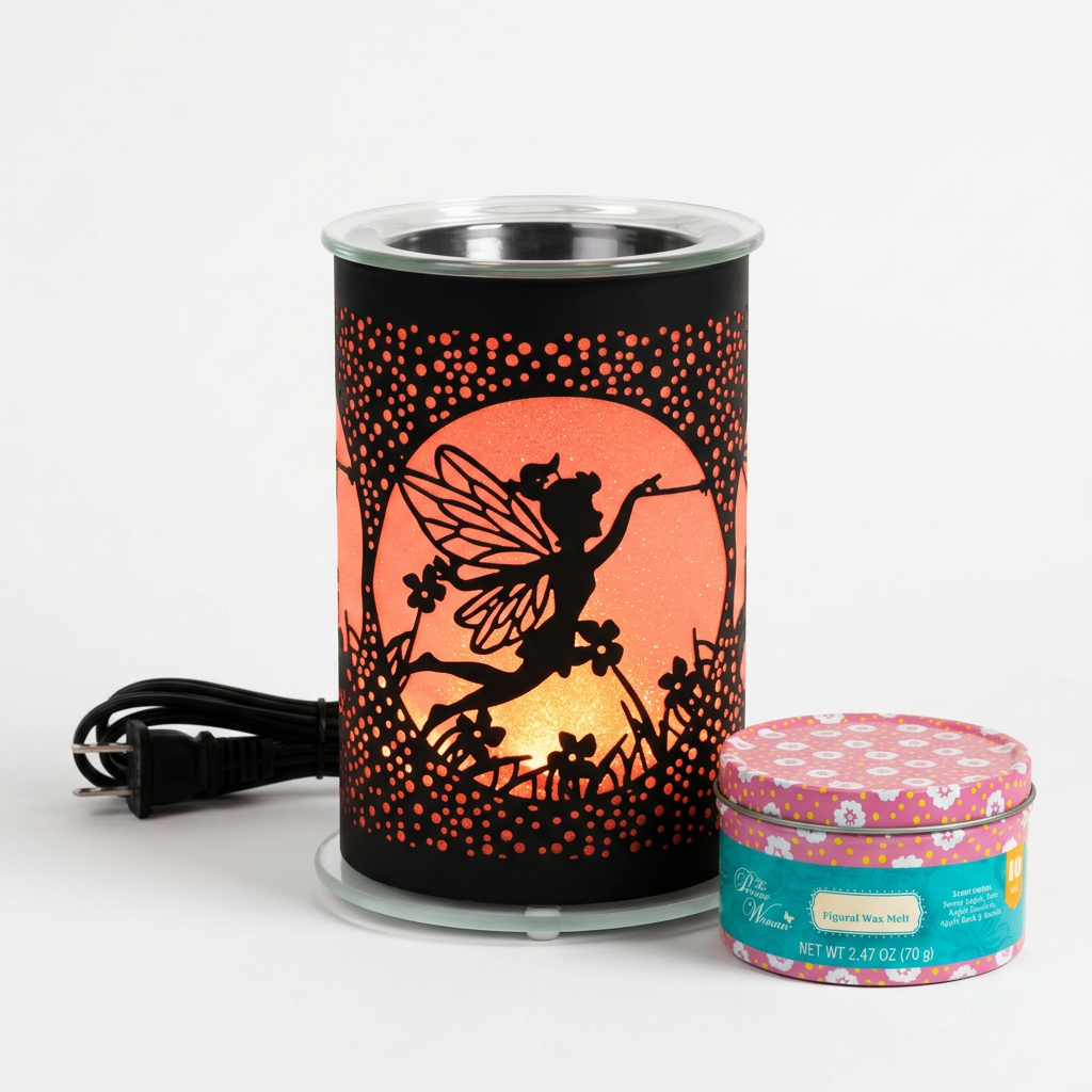 AR2248BK electric wax warmer with wax-melt tin, view 1