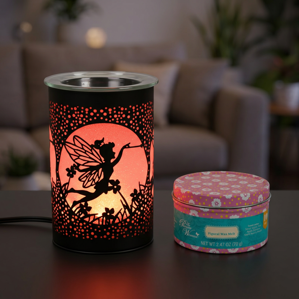 AR2248BK electric wax warmer with wax-melt tin, view 12
