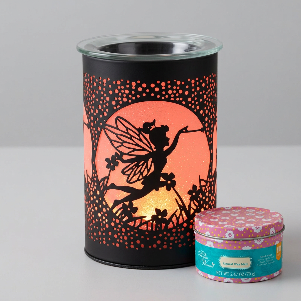 AR2248BK electric wax warmer with wax-melt tin, view 3